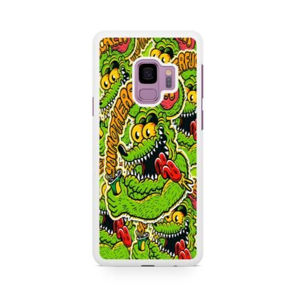 Toxic Green Monster Collage Samsung Galaxy S9 / S9 Plus Case - Image 2