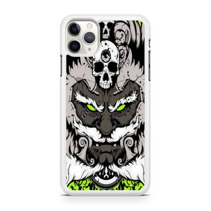 Tribal Chief Skull iPhone 12 / 12 Pro / 12 Pro Max / 12 Mini Case - Image 2