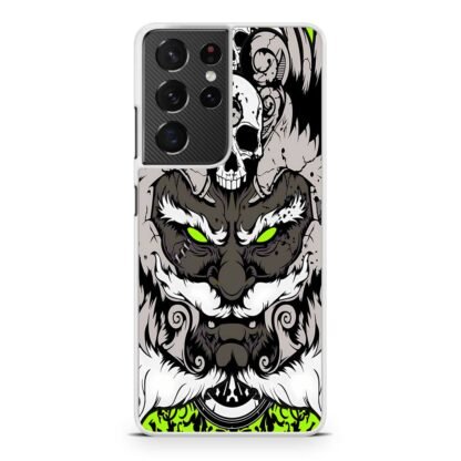 Tribal Chief Skull Samsung Galaxy S21 / S21 Plus / S21 Ultra / S21 FE Case - Image 2