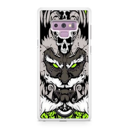 Tribal Chief Skull Samsung Galaxy Note 9 Case - Image 2