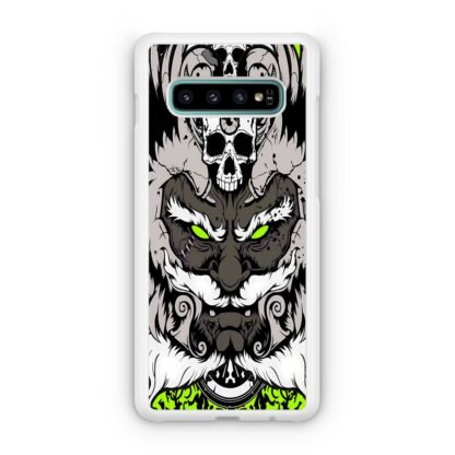 Tribal Chief Skull Samsung Galaxy S10 / S10e / S10 Plus / S10 5G Case - Image 2