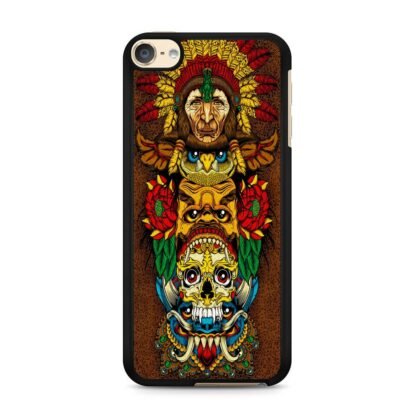 Tribal Mask Totem Cover iPod Touch 6 / 7 Case