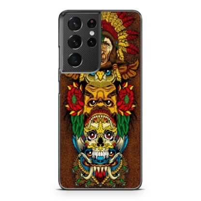 Tribal Mask Totem Cover Samsung Galaxy S21 / S21 Plus / S21 Ultra / S21 FE Case