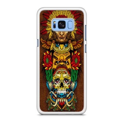 Tribal Mask Totem Cover Samsung Galaxy S8 / S8 Plus Case - Image 2