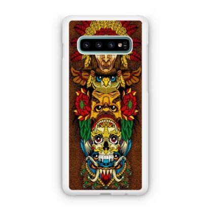 Tribal Mask Totem Cover Samsung Galaxy S10 / S10e / S10 Plus / S10 5G Case - Image 2
