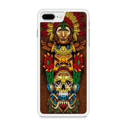 Tribal Mask Totem Cover iPhone 7 Plus / 8 Plus Case - Image 2