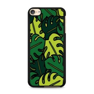 Tropical Plant Leaf Collage iPod Touch 6 / 7 Case