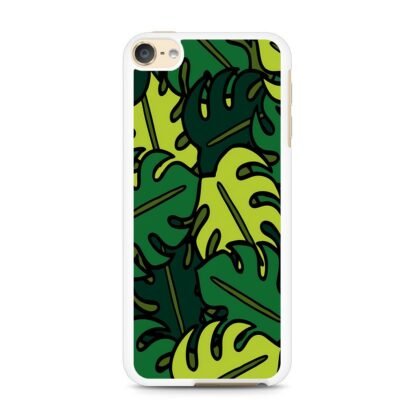 Tropical Plant Leaf Collage iPod Touch 6 / 7 Case - Image 2