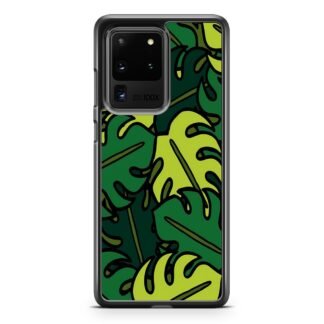 Tropical Plant Leaf Collage Samsung Galaxy S20 / S20 Plus / S20 Ultra / S20 FE Case