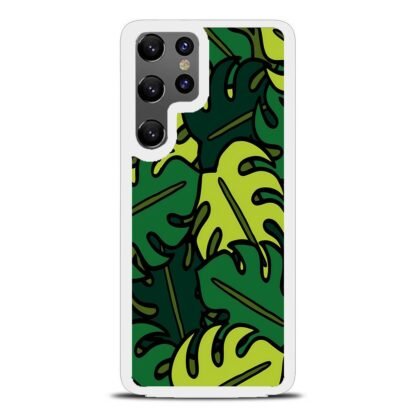 Tropical Plant Leaf Collage Samsung Galaxy S25 / S25 Plus / S25 Ultra Case - Image 2