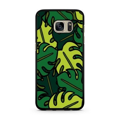 Tropical Plant Leaf Collage Samsung Galaxy S7 / S7 Edge Case