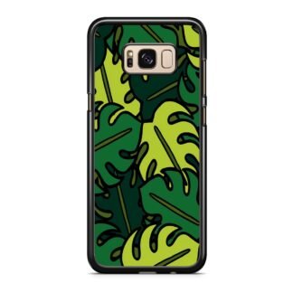 Tropical Plant Leaf Collage Samsung Galaxy S8 / S8 Plus Case