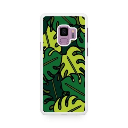 Tropical Plant Leaf Collage Samsung Galaxy S9 / S9 Plus Case - Image 2
