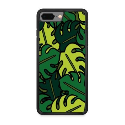 Tropical Plant Leaf Collage iPhone 7 Plus / 8 Plus Case