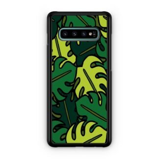 Tropical Plant Leaf Collage Samsung Galaxy S10 / S10e / S10 Plus / S10 5G Case