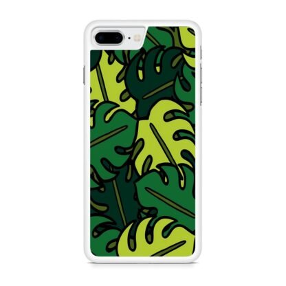 Tropical Plant Leaf Collage iPhone 7 Plus / 8 Plus Case - Image 2