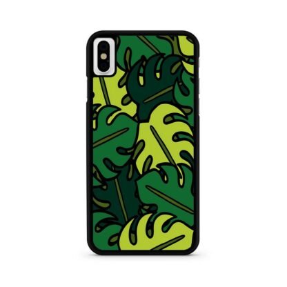 Tropical Plant Leaf Collage iPhone X / XR / XS / XS Max Case