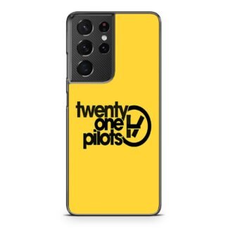 Twenty One Pilots Amber Logo Samsung Galaxy S21 / S21 Plus / S21 Ultra / S21 FE Case