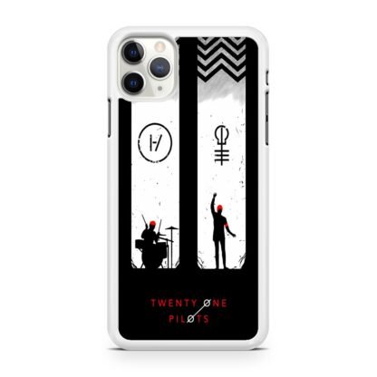Twenty One Pilots Black White iPhone 12 / 12 Pro / 12 Pro Max / 12 Mini Case - Image 2