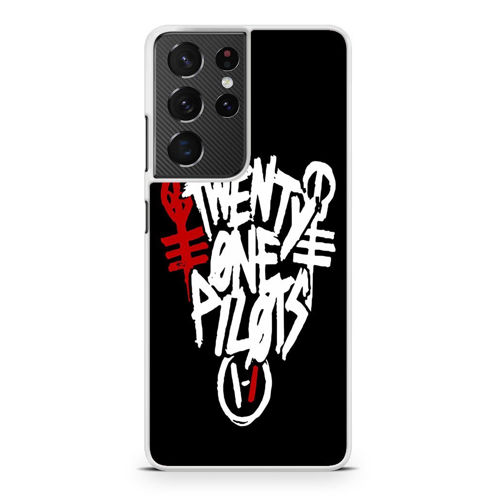 Twenty One Pilots Graffiti Samsung Galaxy S21 / S21 Plus / S21 Ultra / S21 FE Case - Image 2