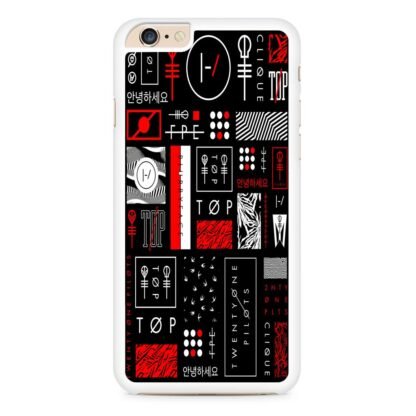 Twenty One Pilots Logo Collage iPhone 6 / 6S / 6 Plus / 6S Plus Case - Image 2