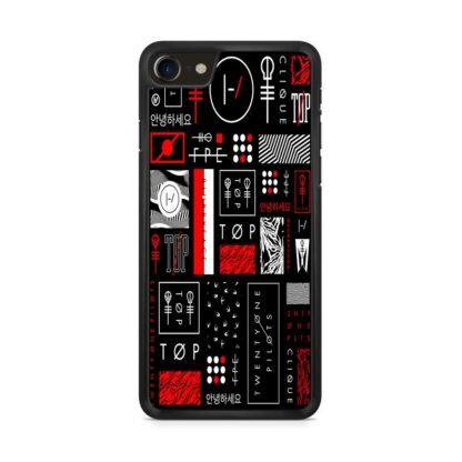 Twenty One Pilots Logo Collage iPhone 7 / 8 / SE 2020 / SE 2022 Case