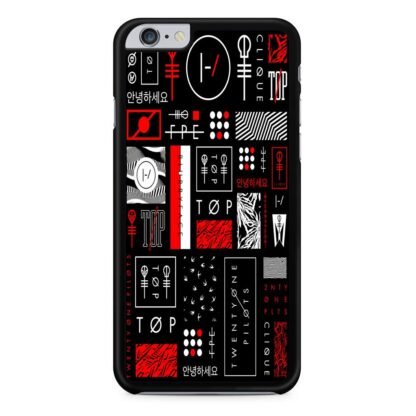 Twenty One Pilots Logo Collage iPhone 6 / 6S / 6 Plus / 6S Plus Case