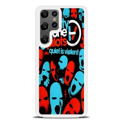 Twenty One Pilots Quiet Is Violent Samsung Galaxy S24 / S24 Plus / S24 Ultra / S24 FE Case - Image 2