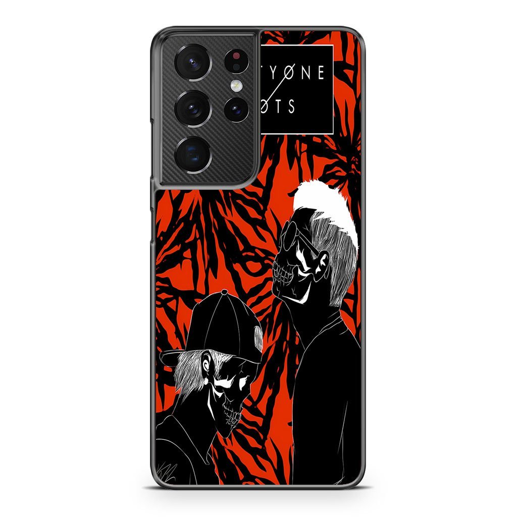 Twenty One Pilots Skull Cover Samsung Galaxy S21 / S21 Plus / S21 Ultra / S21 FE Case