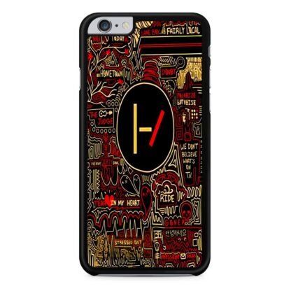 Twenty One Pilots Songs Collage iPhone 6 / 6S / 6 Plus / 6S Plus Case