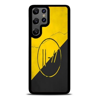 Twenty One Pilots Yellow Black Logo Samsung Galaxy S25 / S25 Plus / S25 Ultra Case