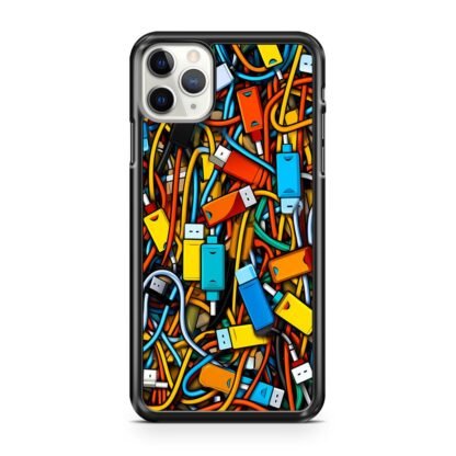 USB Collage Doodle iPhone 12 / 12 Pro / 12 Pro Max / 12 Mini Case