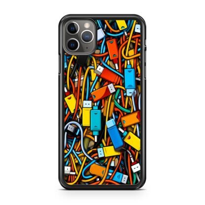 USB Collage Doodle iPhone 14 / 14 Plus / 14 Pro / 14 Pro Max Case