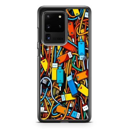 USB Collage Doodle Samsung Galaxy S20 / S20 Plus / S20 Ultra / S20 FE Case