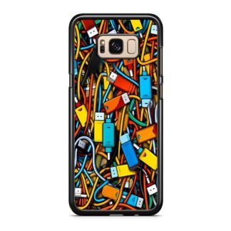 USB Collage Doodle Samsung Galaxy S8 / S8 Plus Case