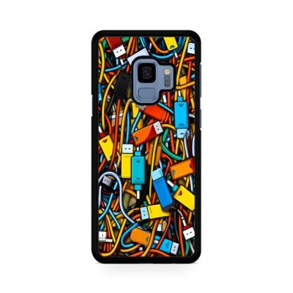 USB Collage Doodle Samsung Galaxy S9 / S9 Plus Case