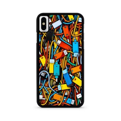 USB Collage Doodle iPhone X / XR / XS / XS Max Case