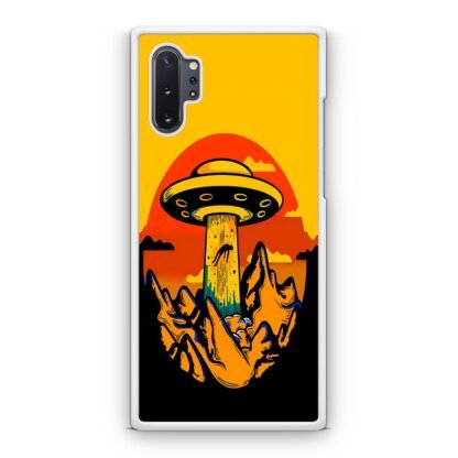 Ufo Sunset Cover Samsung Galaxy Note 10 / Note 10 Plus Case - Image 2