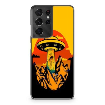 Ufo Sunset Cover Samsung Galaxy S21 / S21 Plus / S21 Ultra / S21 FE Case