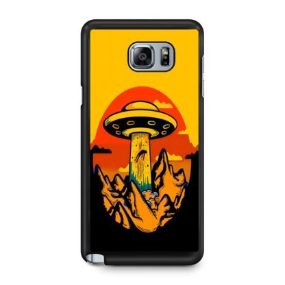 Ufo Sunset Cover Samsung Galaxy Note 5 Case