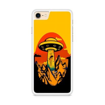 Ufo Sunset Cover iPhone 7 / 8 / SE 2020 / SE 2022 Case - Image 2