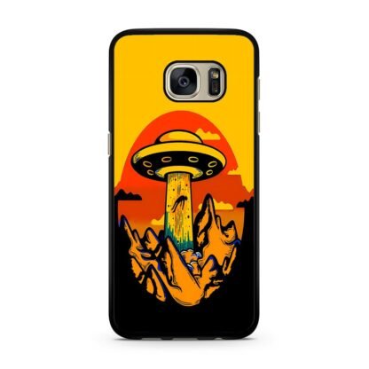 Ufo Sunset Cover Samsung Galaxy S7 / S7 Edge Case
