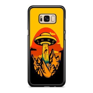 Ufo Sunset Cover Samsung Galaxy S8 / S8 Plus Case