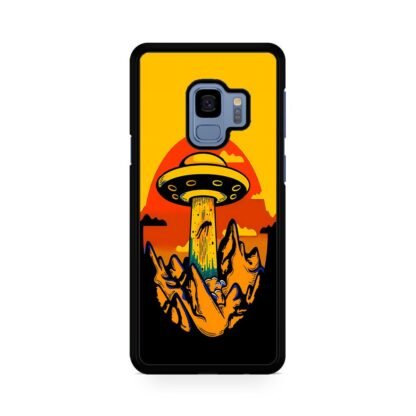 Ufo Sunset Cover Samsung Galaxy S9 / S9 Plus Case