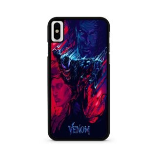 Venom Red Blue Cover iPhone X / XR / XS / XS Max Case
