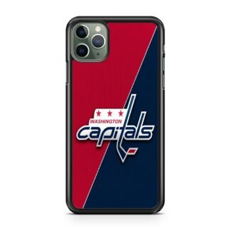 Washington Capitals Carbon Logo iPhone 11 / 11 Pro / 11 Pro Max Case