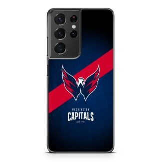 Washington Capitals Dark Logo Samsung Galaxy S21 / S21 Plus / S21 Ultra / S21 FE Case