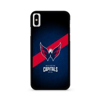 Washington Capitals Dark Logo iPhone X / XR / XS / XS Max Case
