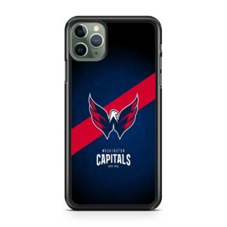 Washington Capitals Dark Logo iPhone 11 / 11 Pro / 11 Pro Max Case