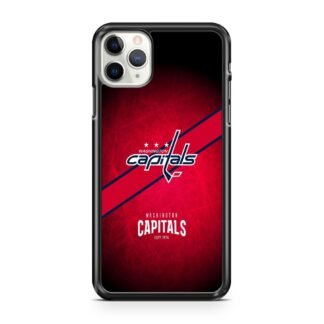 Washington Capitals Dark Logo Cover iPhone 12 / 12 Pro / 12 Pro Max / 12 Mini Case